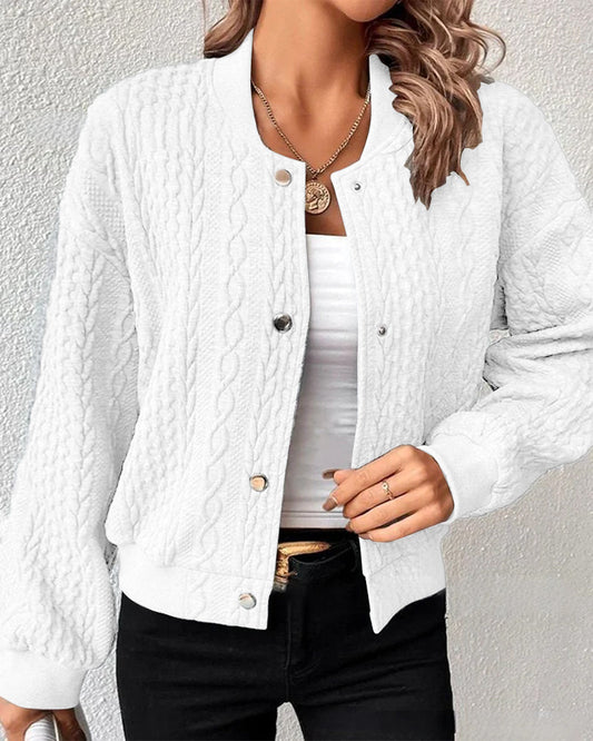 Cardigan Texturé Chic