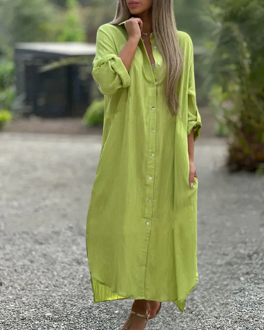 Robe Décontractée en Coton
