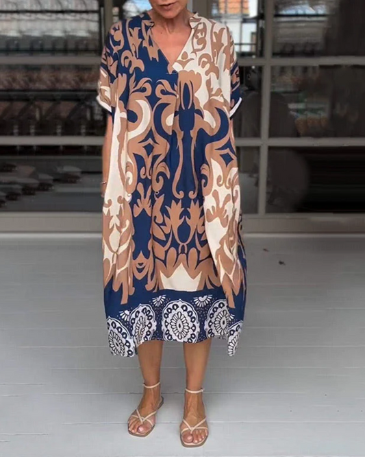 Robe Imprimée Élégante
