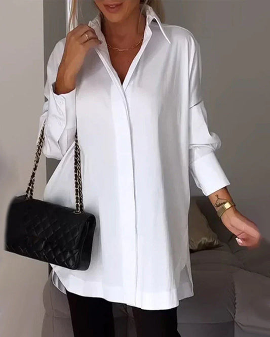 LAICE - CHEMISE ÉLÉGANTE À MANCHES LONGUES
