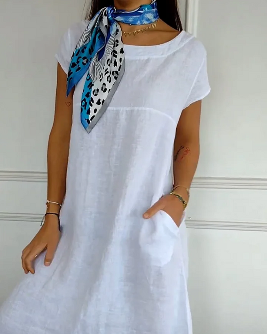 Robe Décontractée en Coton