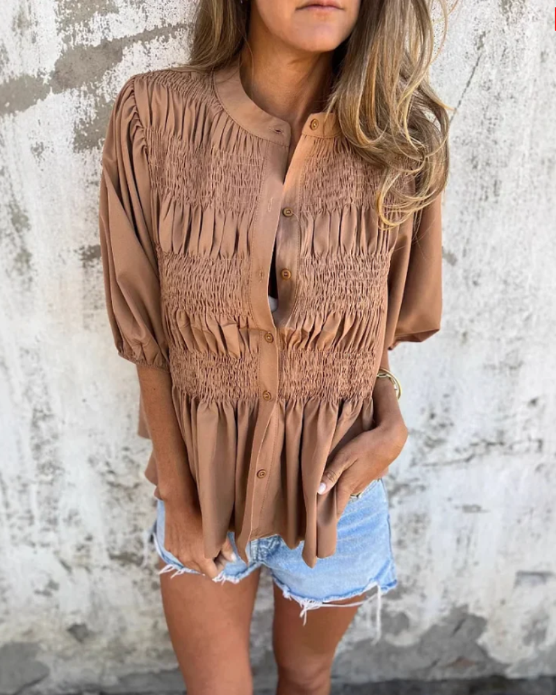 VALETE - BLOUSE EN GAZE DE COTON