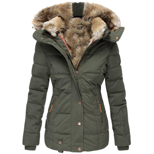Manteau Fourrure Décontracté
