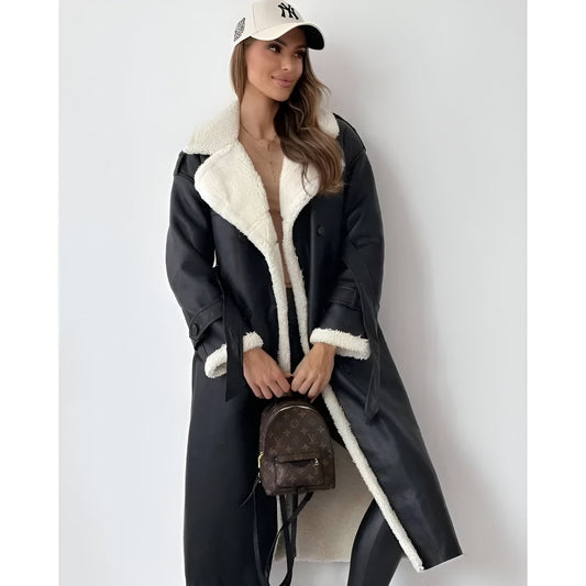 Manteau Long Fourrure