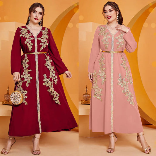 Caftan Élégant Brodé