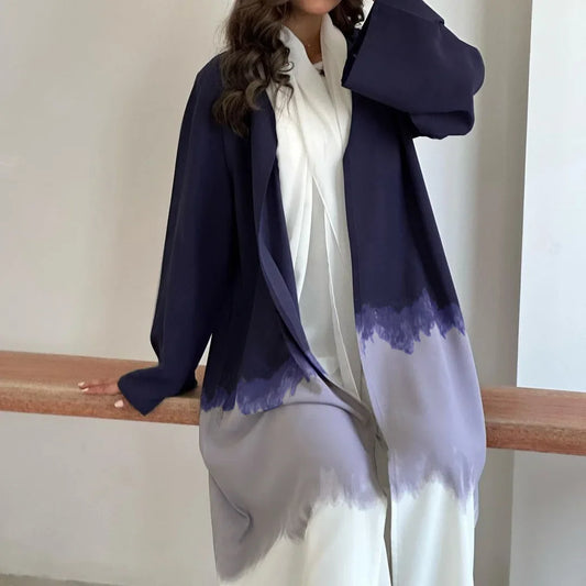 Abaya Dégradée Élégante