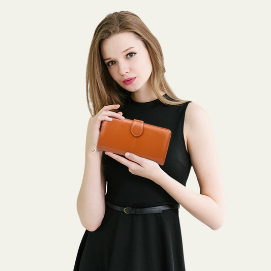 Portefeuille Luxe en Cuir