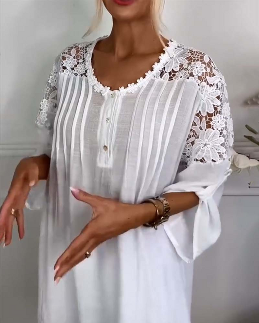 NICA - BLOUSE EN DENTELLE