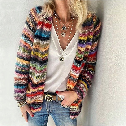 Cardigan Cachemire Multicolore