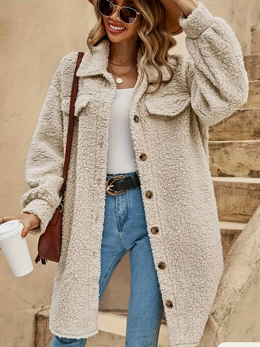 Manteau Peluche Chaud