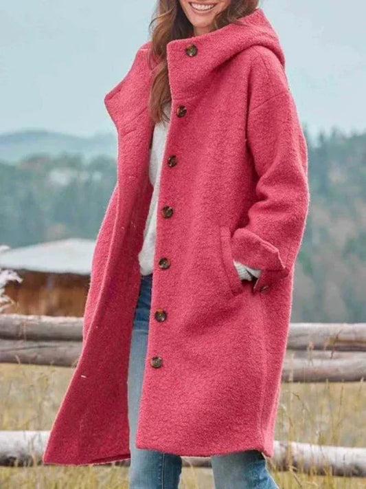 Manteau Long Chaud Décontracté