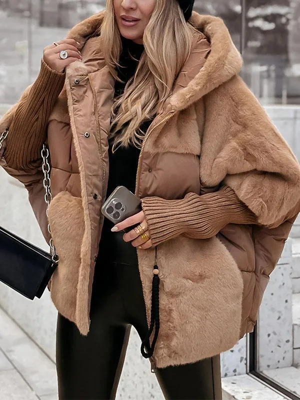 Veste Bomber Avec Capuche Pour Femme