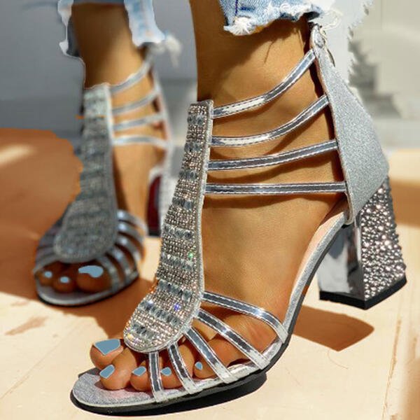 Sana - Talons à lanières ornées